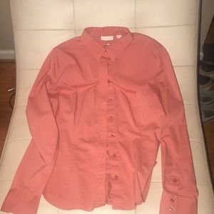 Women’s New York & company large button down mint
